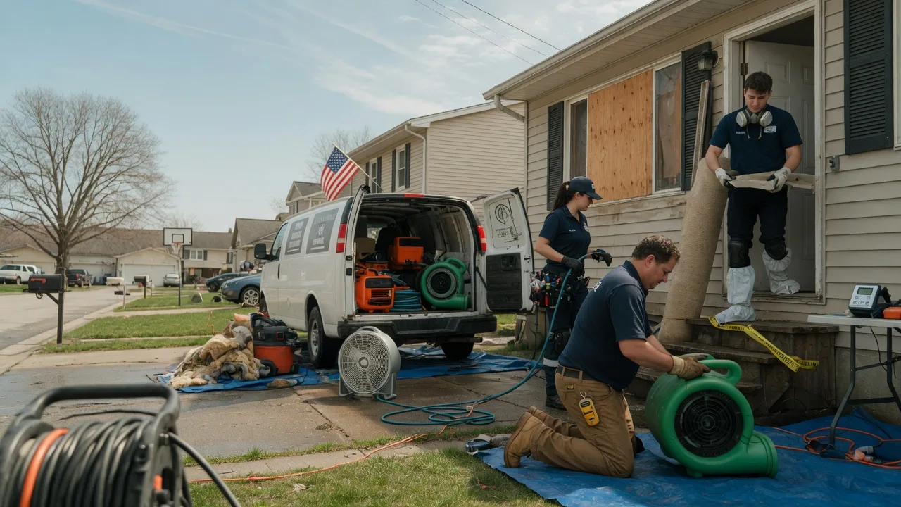 Water Damage Restoration in Green, OH near me